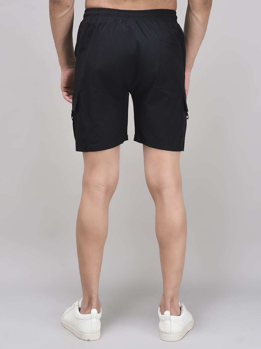 Men's Imported Nylon Crush Cargo Shorts – 5-Pocket Utility Style