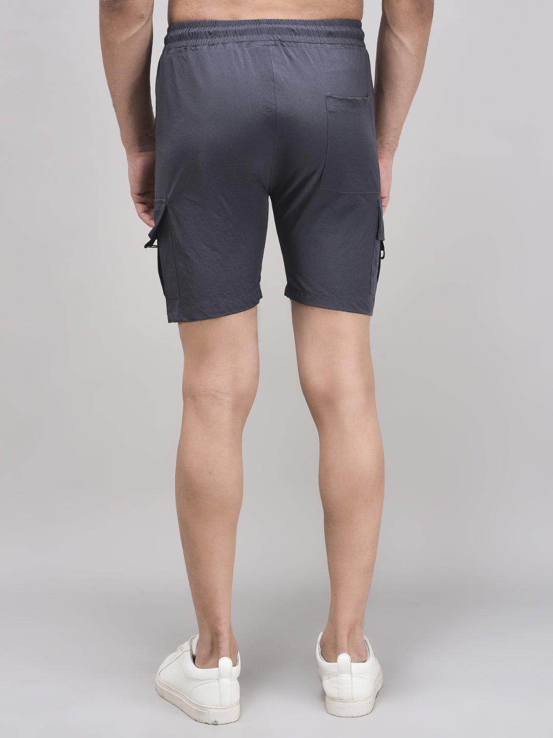 Men's Imported Nylon Crush Cargo Shorts – 5-Pocket Utility Style