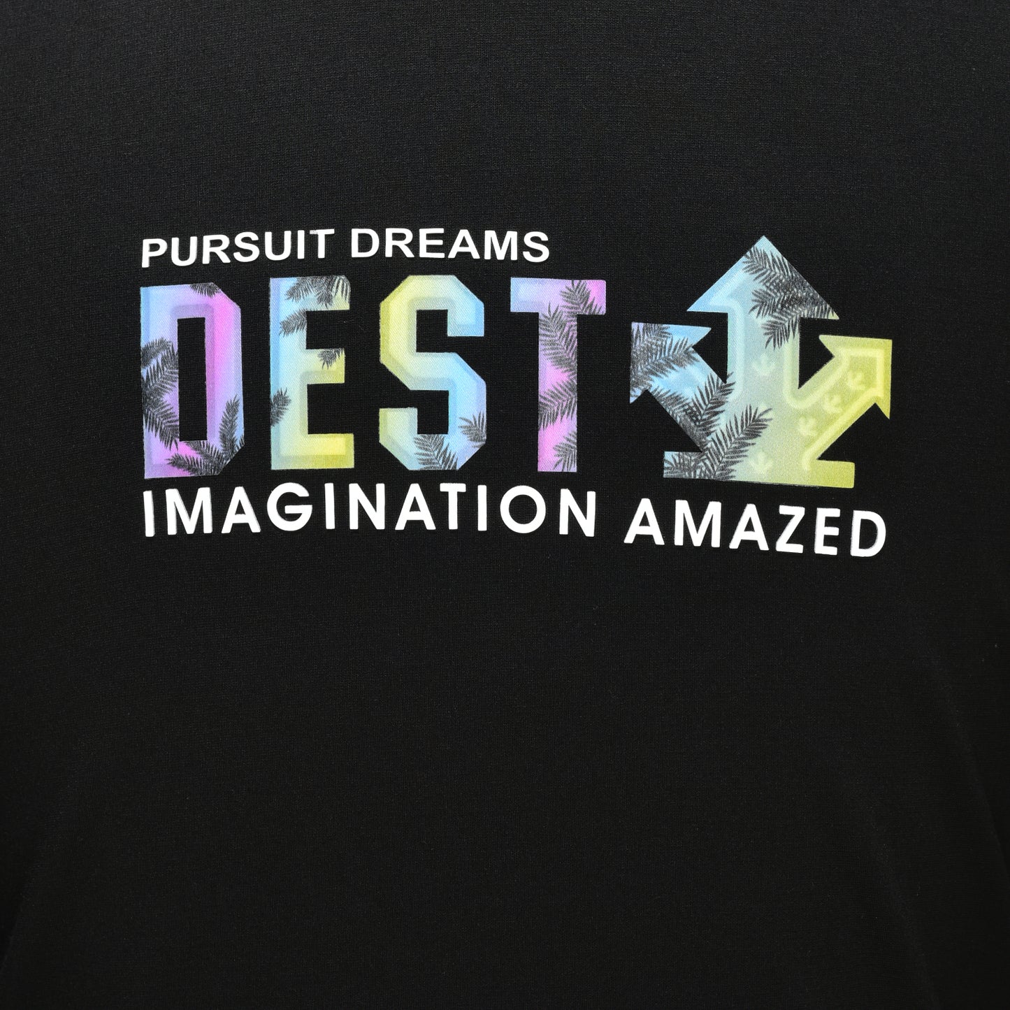 Imported cotton, soft-touch T-shirt with 3D printing and HD quality