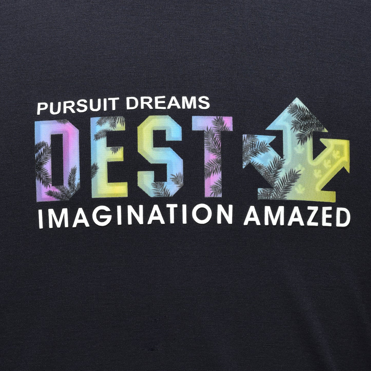 Imported cotton, soft-touch T-shirt with 3D printing and HD quality