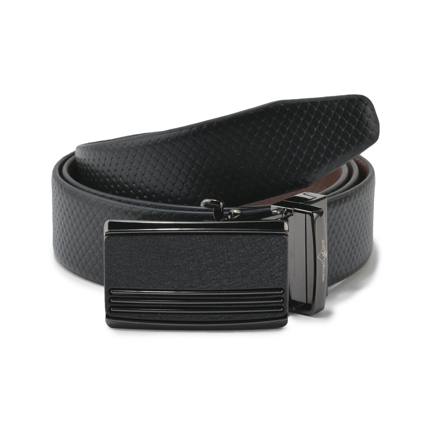 Leather Auto lock belt