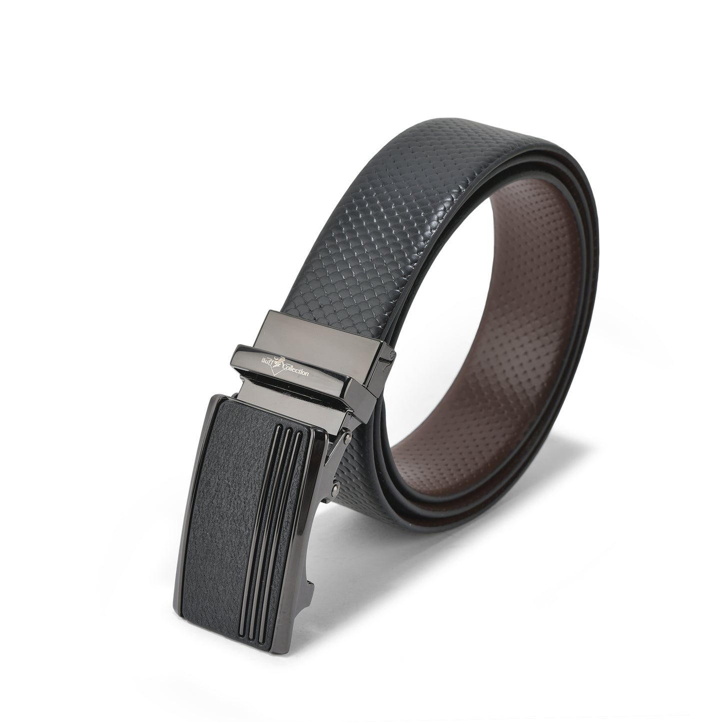 Leather Auto lock belt