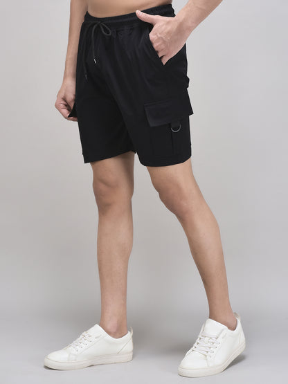 Men's Imported Nylon Crush Cargo Shorts – 5-Pocket Utility Style