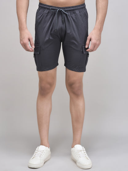 Men's Imported Nylon Crush Cargo Shorts – 5-Pocket Utility Style