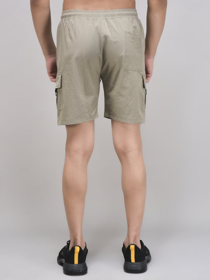 Men's Imported Nylon Crush Cargo Shorts – 5-Pocket Utility Style