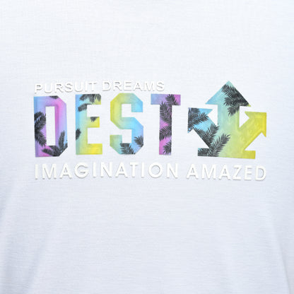 Imported cotton, soft-touch T-shirt with 3D printing and HD quality