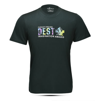 Imported cotton, soft-touch T-shirt with 3D printing and HD quality
