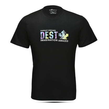 Imported cotton, soft-touch T-shirt with 3D printing and HD quality