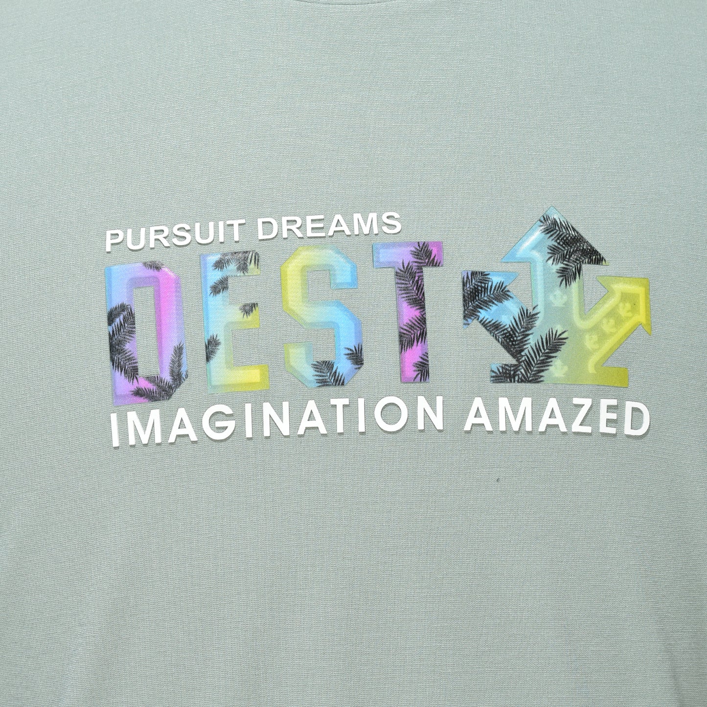 Imported cotton, soft-touch T-shirt with 3D printing and HD quality