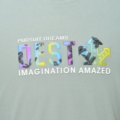 Imported cotton, soft-touch T-shirt with 3D printing and HD quality