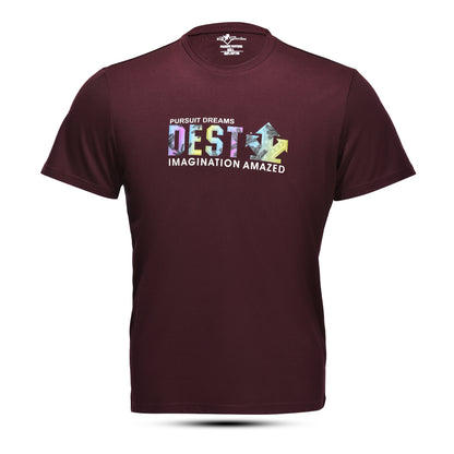 Imported cotton, soft-touch T-shirt with 3D printing and HD quality