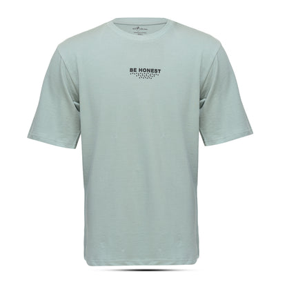Terry cotton drop-shoulder T-shirt with premium quality