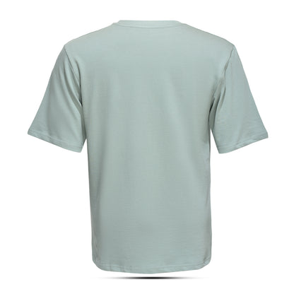 Terry cotton drop-shoulder T-shirt with premium quality